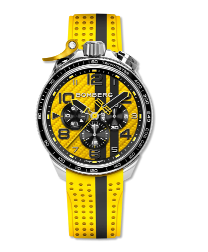 Review Bomberg BOLT-68 RACING RACING CARBON YB replica watch